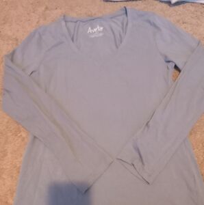 Blue Aveto Long Sleeve Shirt Size L